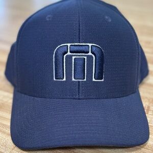 Travis Mathew Dark Blue Hat with Embroidered Logo
